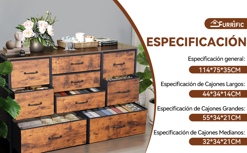comodas y cajoneras