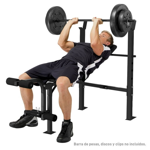 Banco de Ejercicio Marcy con Estante de Pesas