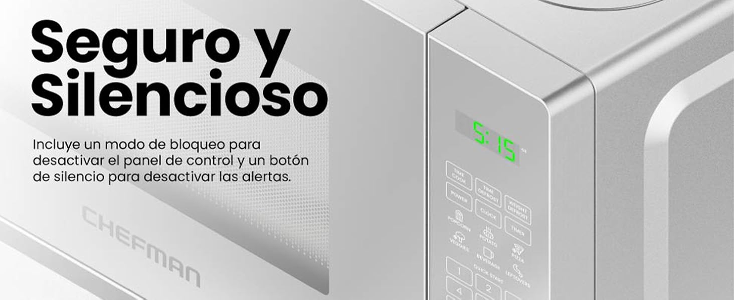 Chefman , horno de microondas, calentamienrto, comida rapida, comida caleinte, microwave