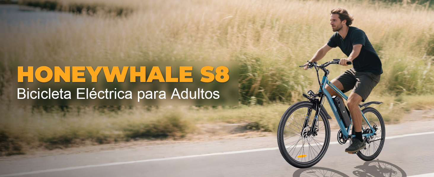 HONEYWHALE S8 Bicicleta El&eacute;ctrica para Adultos