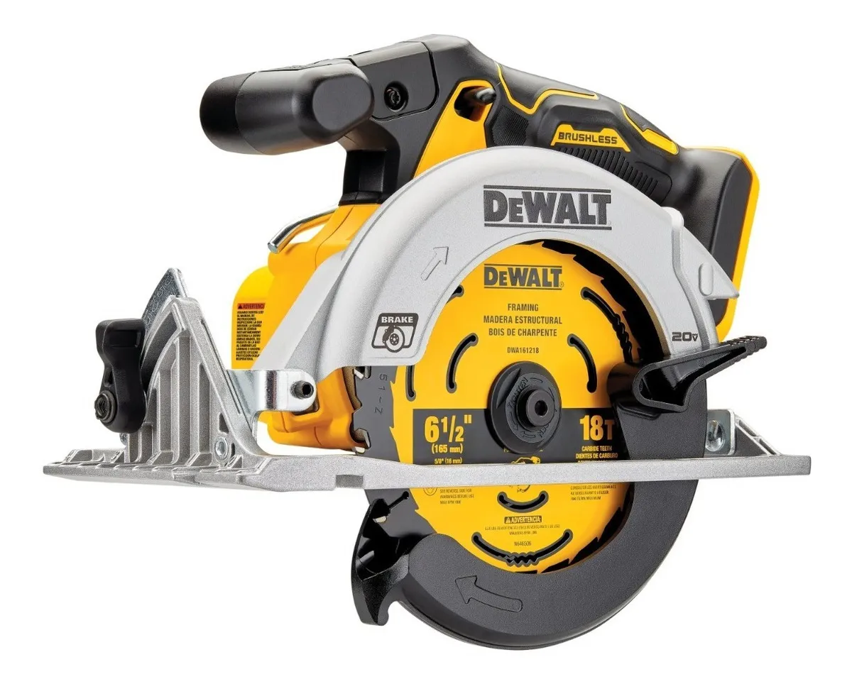 Sierra Circular Inalámbrica Dewalt Dcs565 Brushless