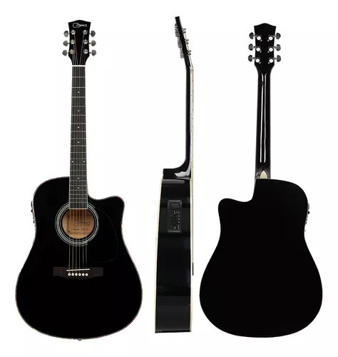 41in Guitarra Acústica Bajoloche Acustico Trastes De Gitarra