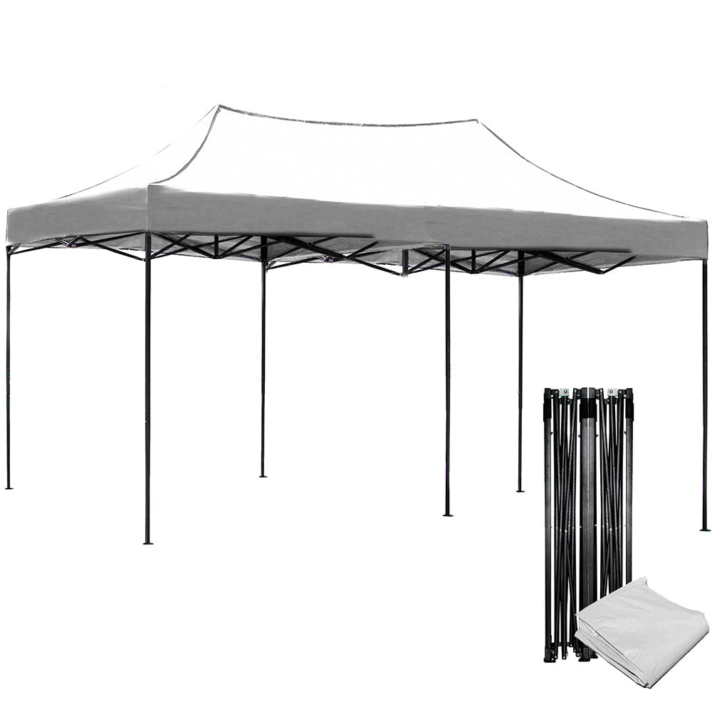 Carpa Toldo 6x3 Plegable Jardimex Impermeable Patio Blanco