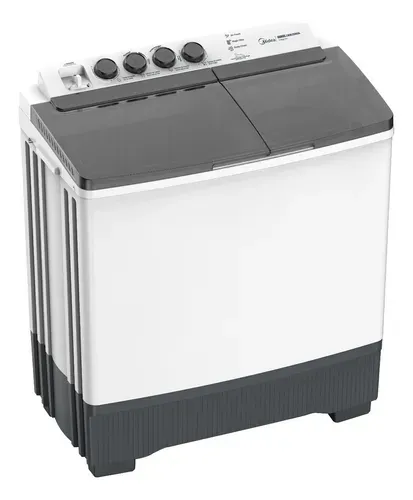 Lavadora Semi-automática Midea Hasta 15kg 127v Color Blanco Blanco