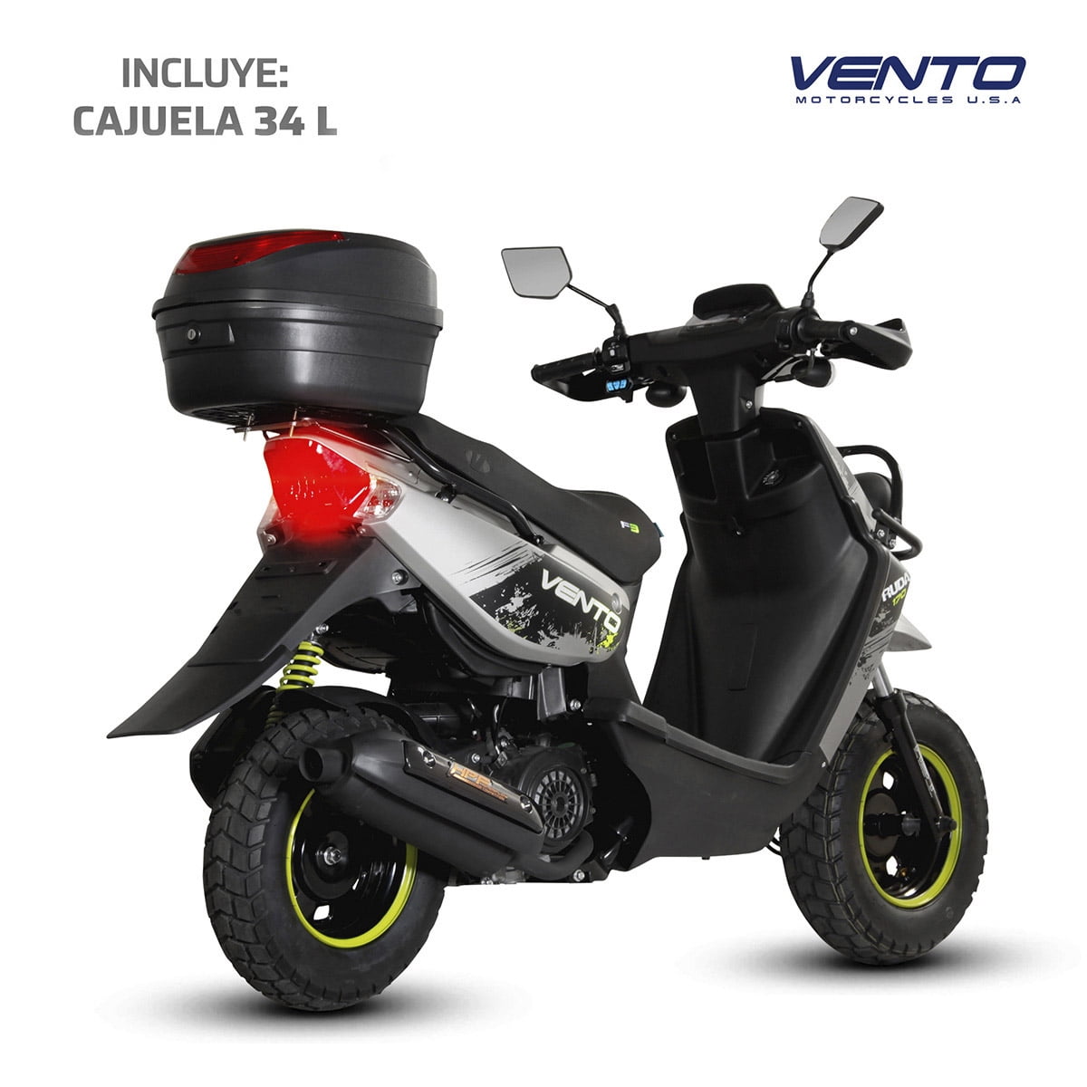 Motocicleta Vento Ruda 170 Gris 2025 Motoneta