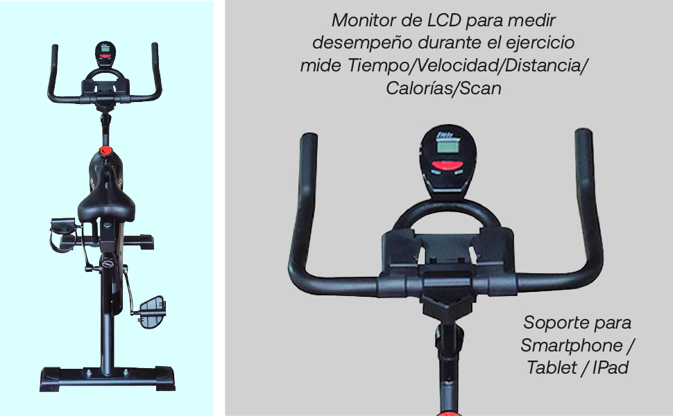 monitor de LCD bicicleta fija