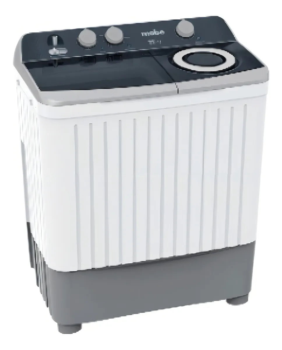 Lavadora 2 Tinas 11kg Mabe Lmdx1123hbab Ort Color Blanco