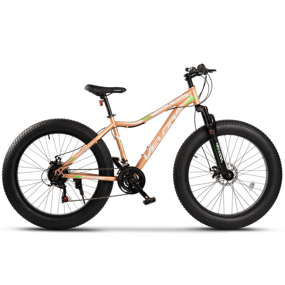 Bicicleta de montaña, Fat Bike, neumático grueso de 26 pulgadas 4.0 MTB, transmisión Shimano de 21 velocidades, frenos de disco mecánicos, fácil de montar, ideal para uso diario en montañas, escuela o trabajo, etc