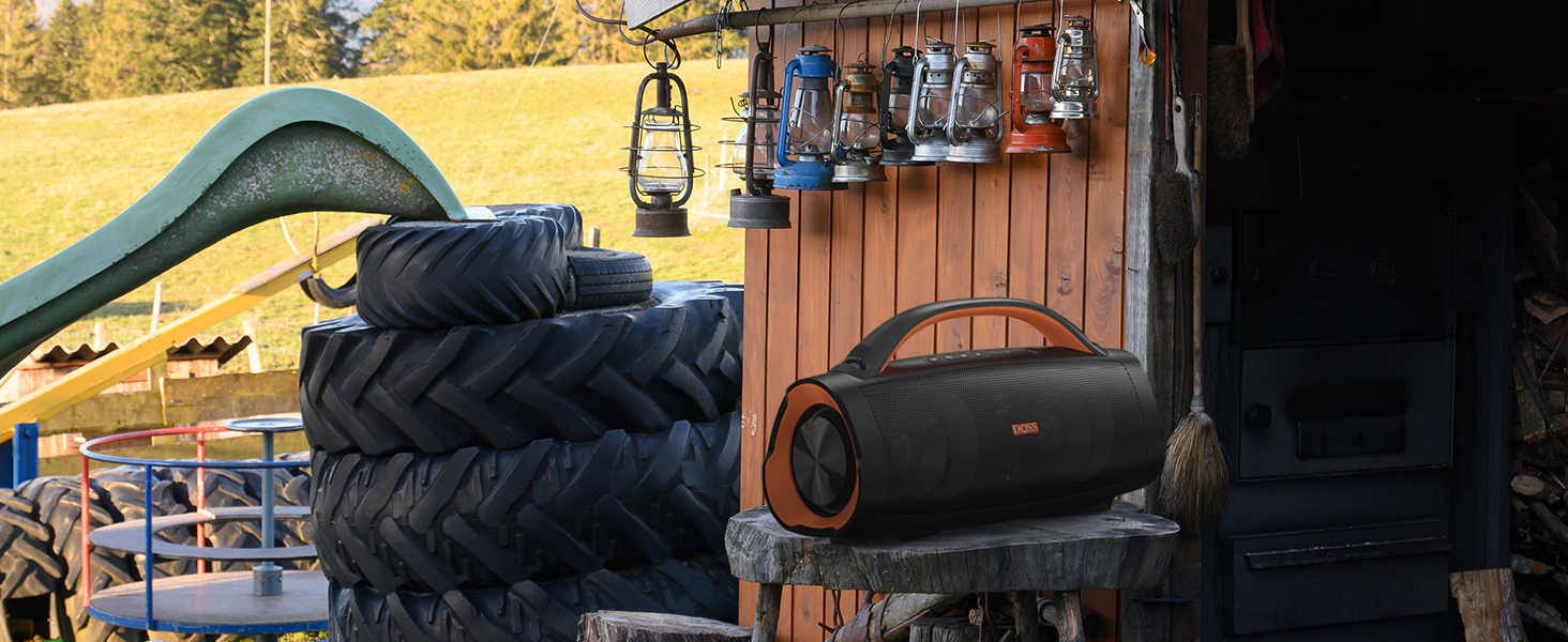 Altavoces DOSS Extreme Boom Pro bluetooth inal&aacute;mbricos ruidosos