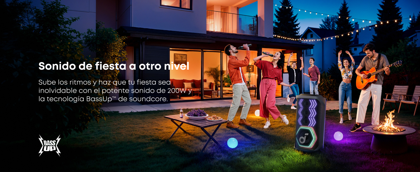 sonido de fiesta a otro nivel
