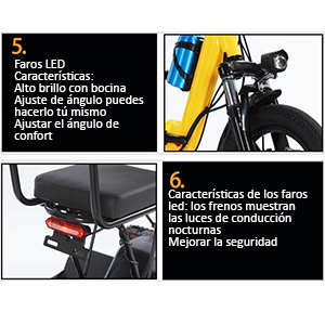 Faros LED y luces traseras LED