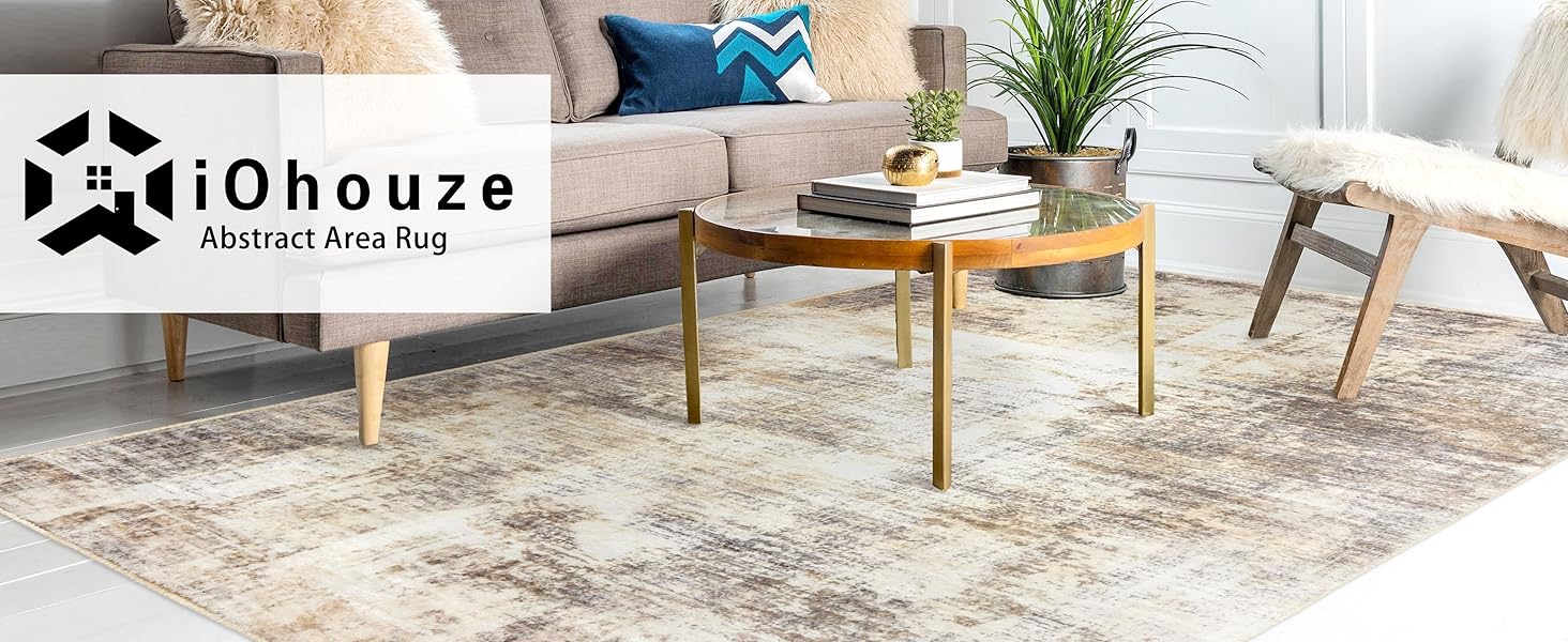 iOhouze - Alfombra de cocina abstracta