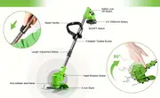 Cortadora de   24V, Des dora eléctrica inalámbrica con 2 baterías, cargador,   de cuchillas, Des dora a batería, Des dora   detalles 1