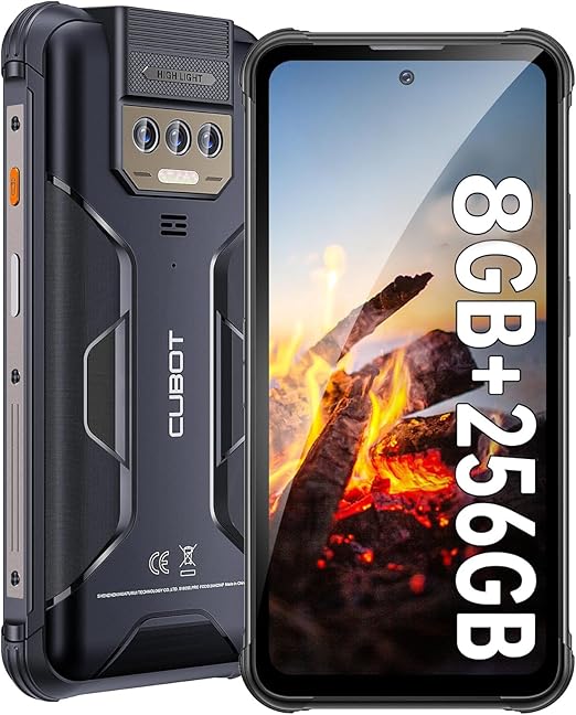 CUBOT Kingkong Power Celular Rugged Dual Sim 256 GB  512 GB Negro 8 GB Ram 10600mah Android 13