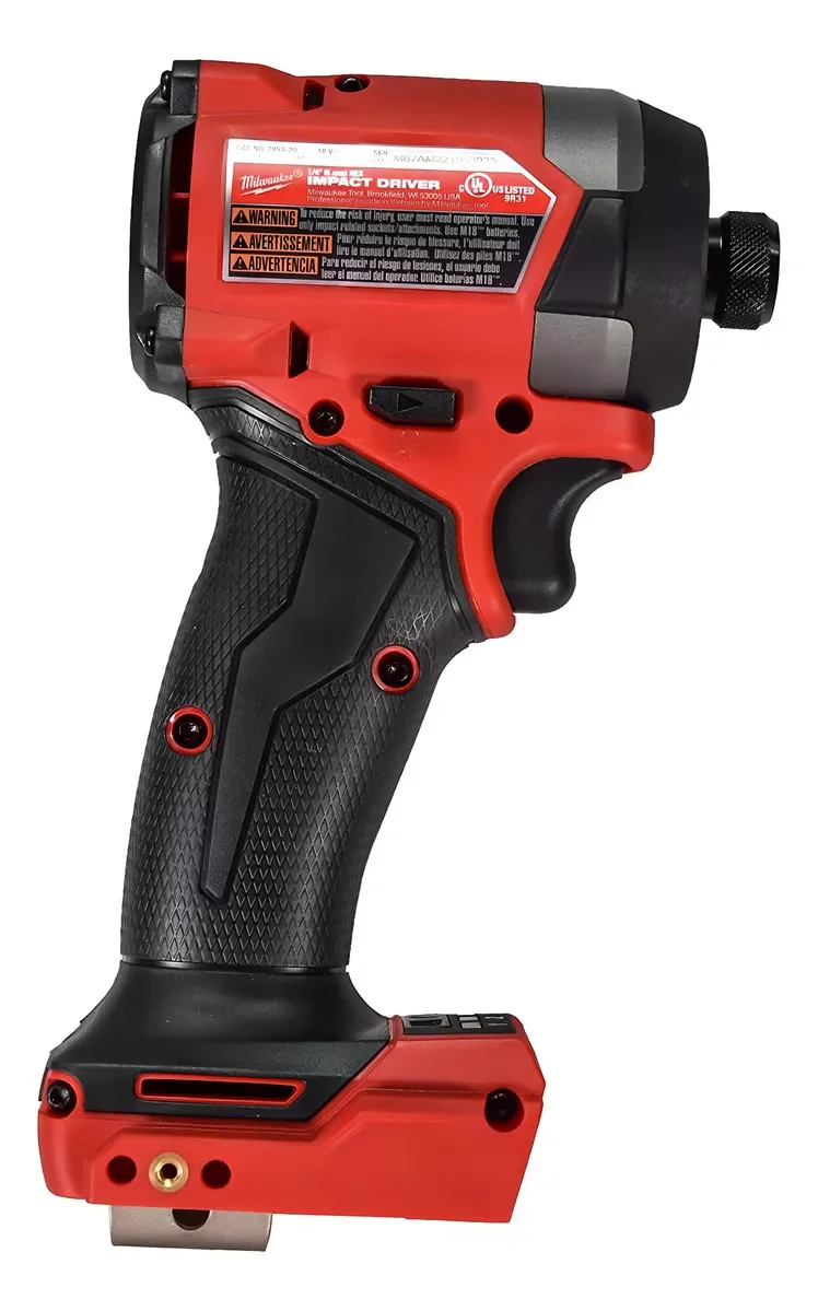 Combo Milwaukee Rotomartillo Atornillador Fuel 3697-22 Color Rojo