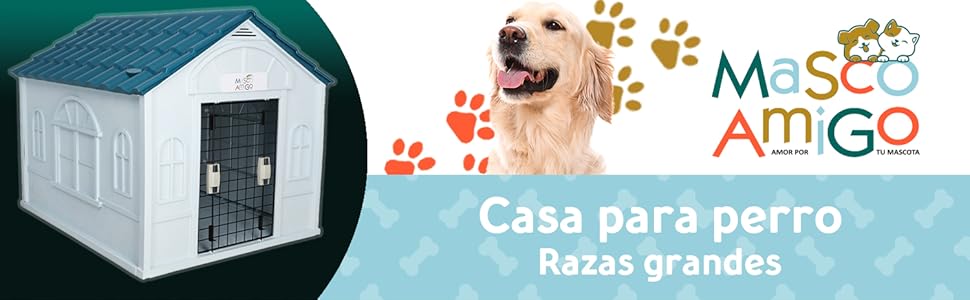 Casas para perros, mascoamigo