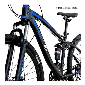 Bici aluminio azul