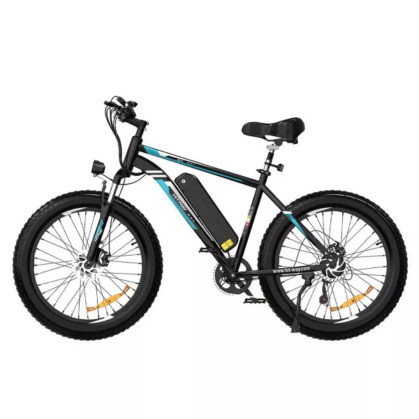 HITWAY BK15M Electric Bike: 26" × 4.0 Fat Tire, 750W, 48V/15AH