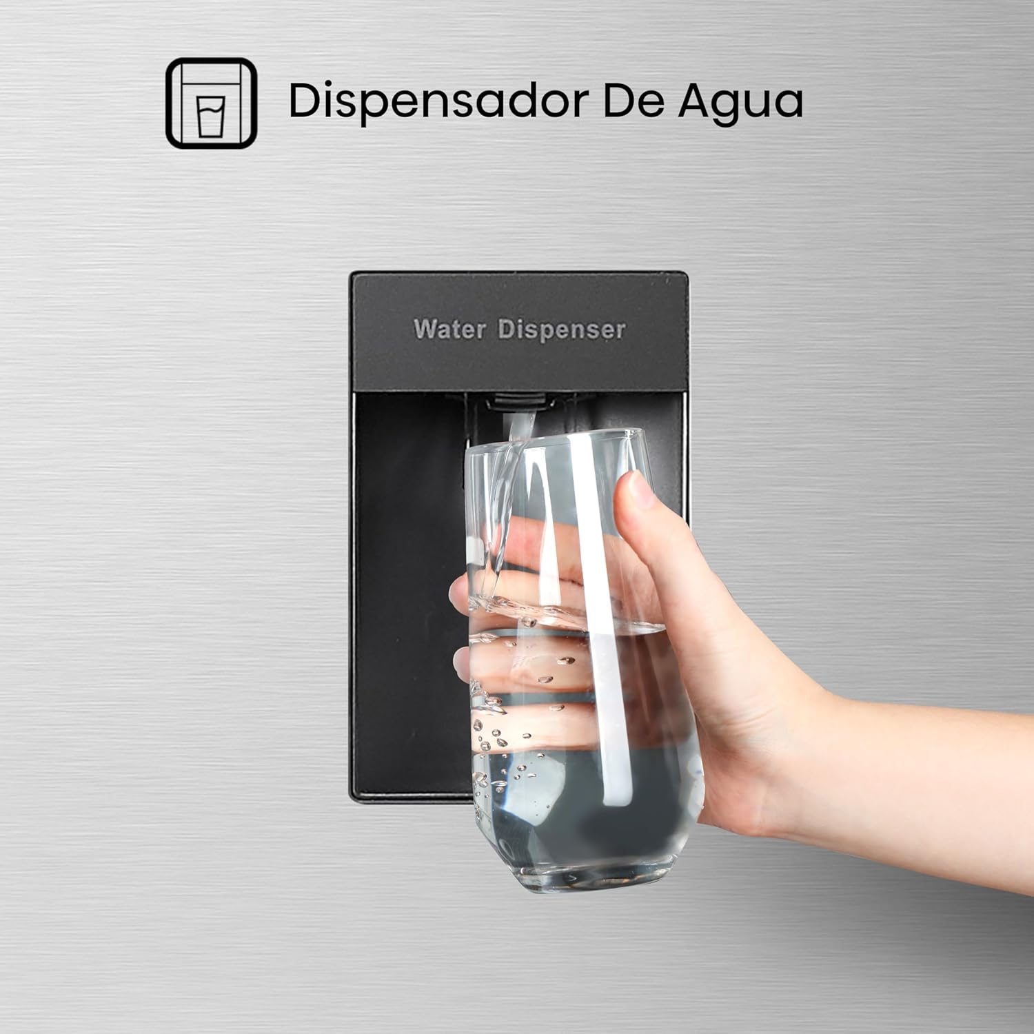 Refrigerador Top Mount Hisense 9 Pies Cúbicos Tecnología No Frost RT90N6WKX2