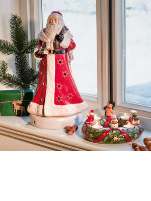 Villeroy & Boch Christmas Toy - Figura de memoria de Pap&aacute; Noel