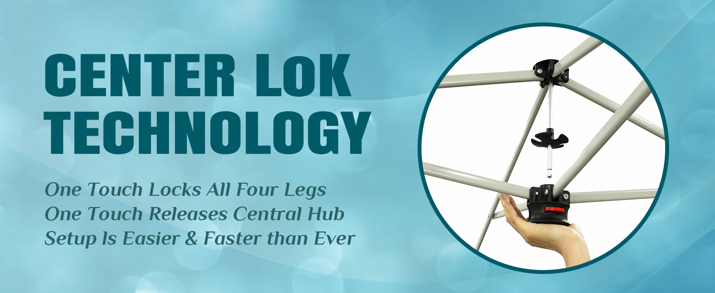 Instantáneo grande 10 x 10 10 x 30 aluminio canapy marco pierna productos de red empuje lados 10 x 10 pies 10 x 15 10 x 20