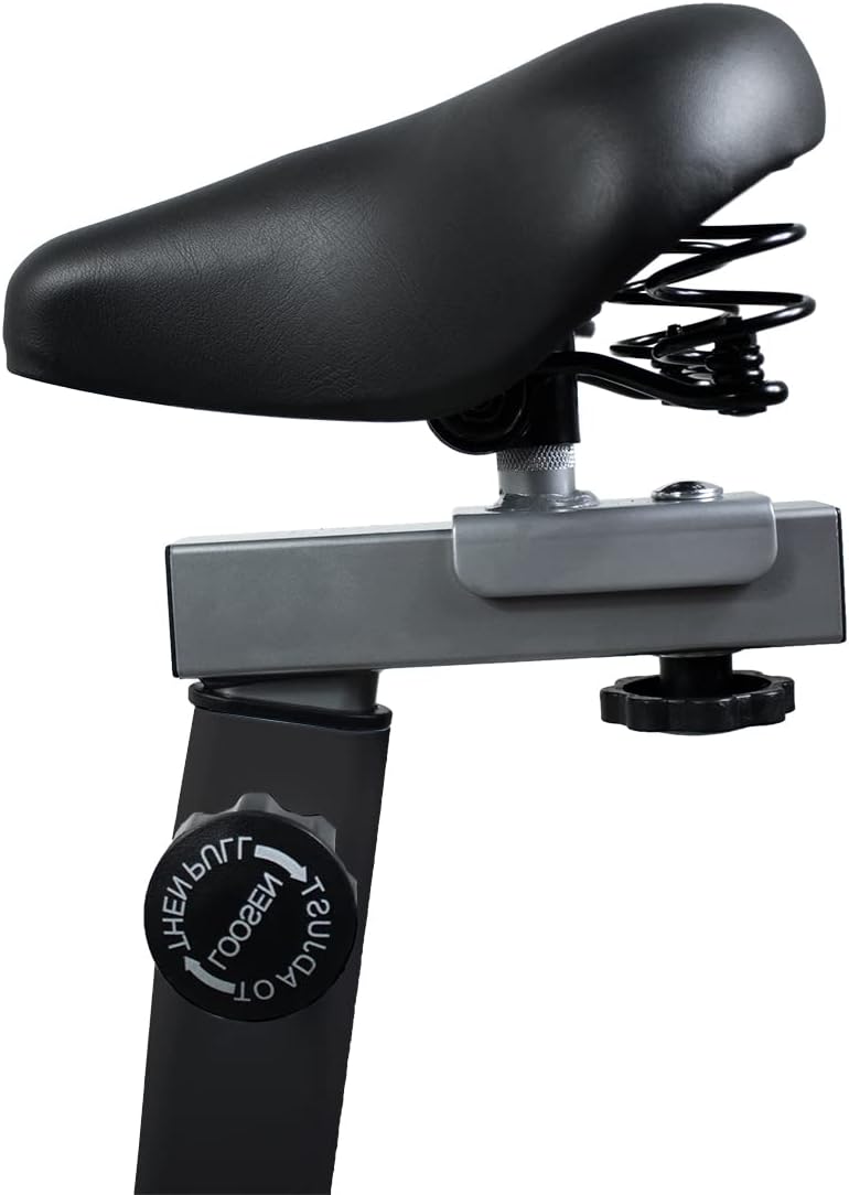 UrbanFit Pro - Bicicleta para Spinning, Estática - Disco de 7 kg - Monitor Electrónico, 6 Funciones - Bici Fija, Ajustable - Cardio en Casa - Varios Colores