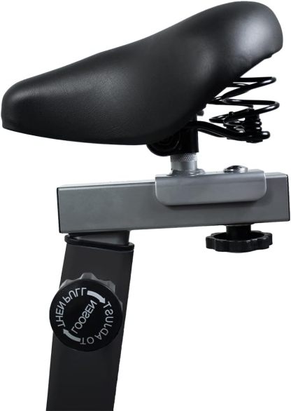 UrbanFit Pro - Bicicleta para Spinning, Estática - Disco de 7 kg - Monitor Electrónico, 6 Funciones - Bici Fija, Ajustable - Cardio en Casa - Varios Colores