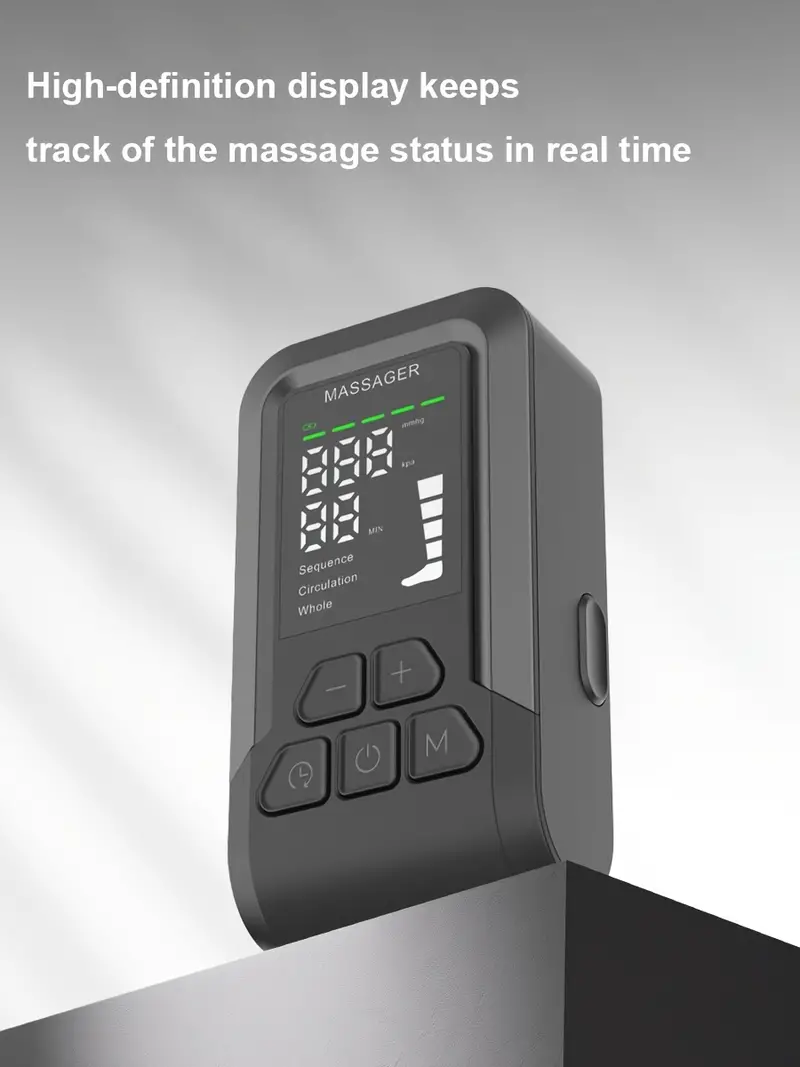 Masajeador de Piernas Recargable por USB   con Envoltura de 360&deg; y Presi&oacute;n de   3D -       en 30  ,         una Reducci&oacute;n   de la   detalles 2