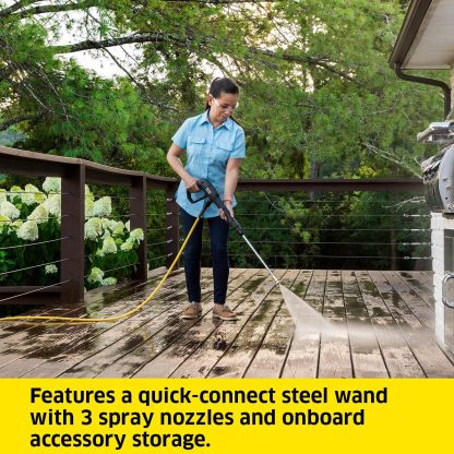 Karcher - Máquina limpiadora eléctrica a presión, K1700 Cubo, Amarillo