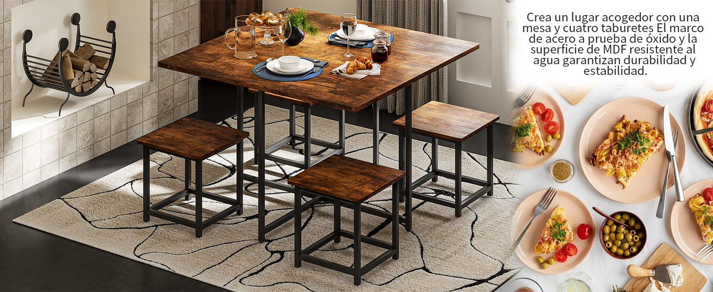 Comedor 4 sillas