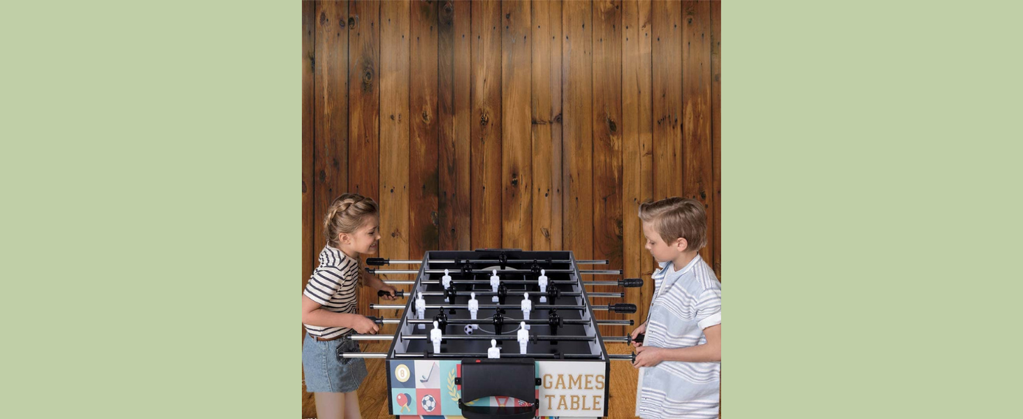 mesa multijuegos 4 en 1  plegable futbolito billar 