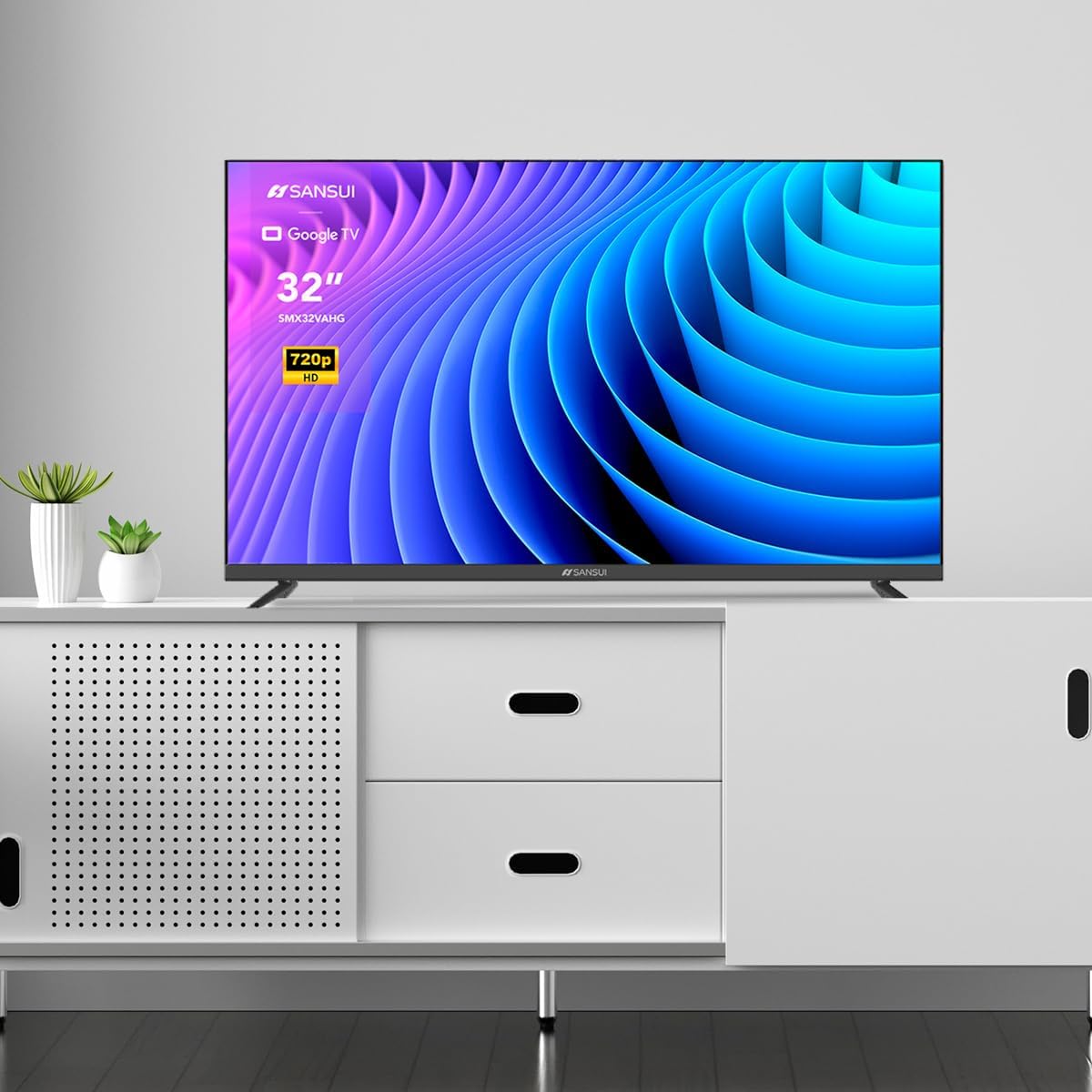 SANSUI Television Google TV, Voice Assistant Smart TV 2023 (43" 4k UHD)