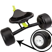 Razor; Trike Style; Rear Wheels and Bucket Seat With Hub Cap Image Inset