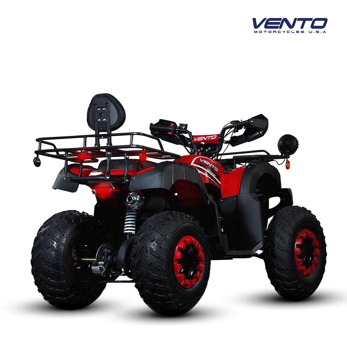 Motocicleta Vento Reptile Trek 200 Rojo 2025 Cuatrimoto