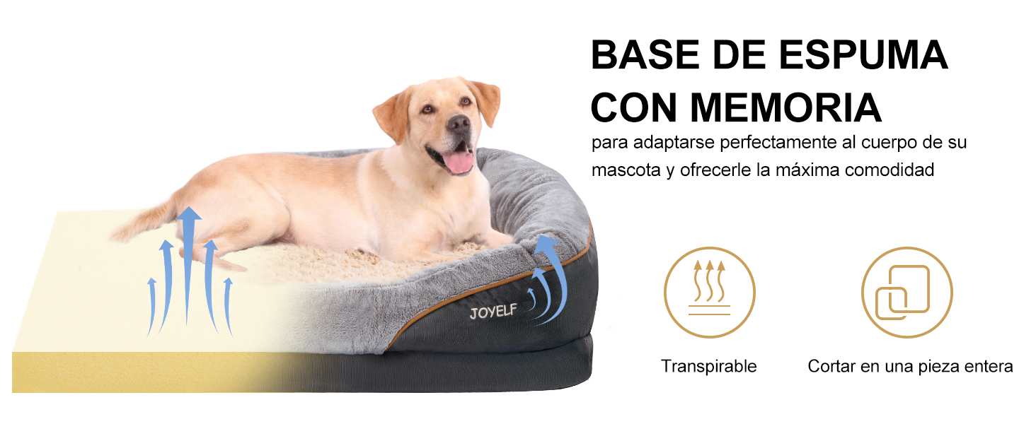 cama lavable para perros