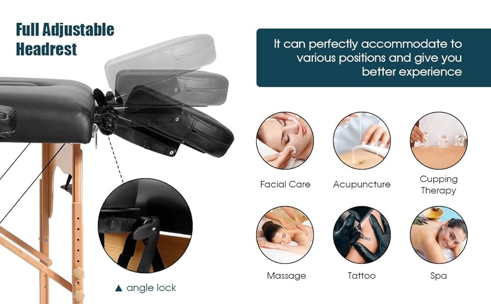 Mesa de masaje Cama de spa