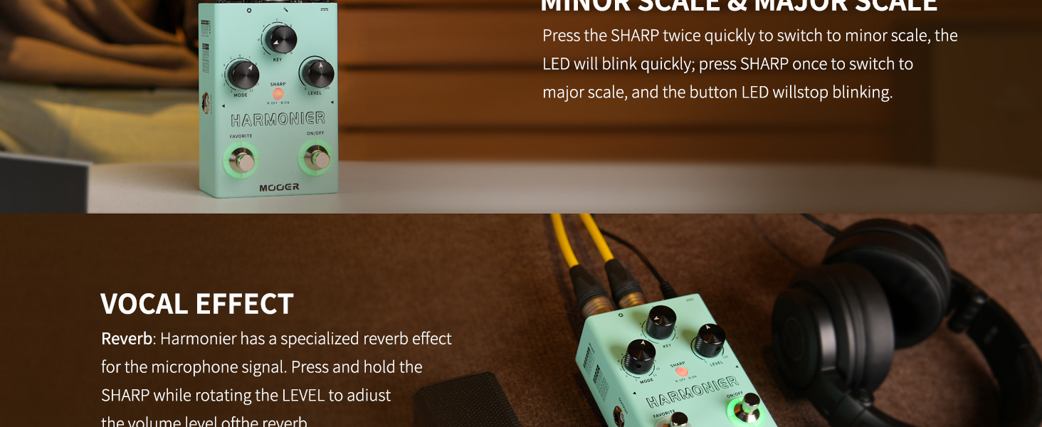 Procesador de efectos vocales Harmonier