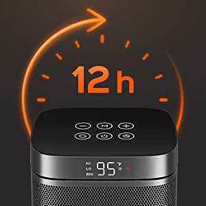 Temporizador de 1 a 12 horas