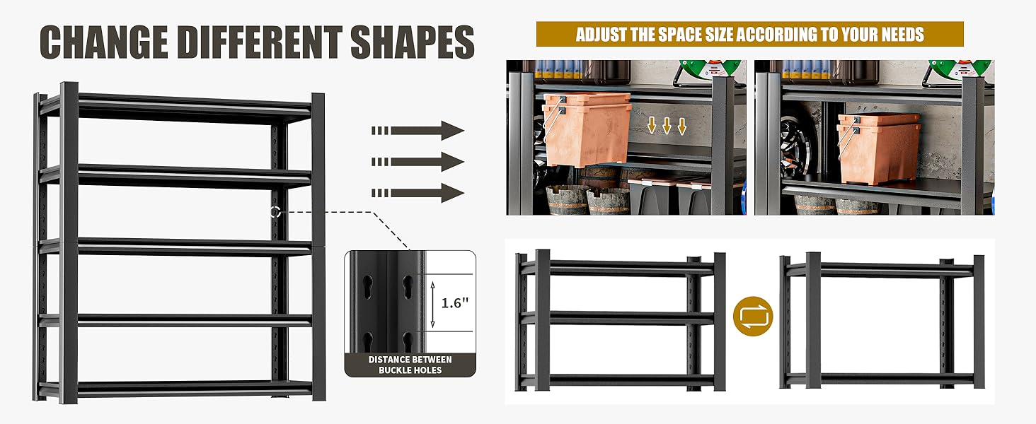 unidad de estantería