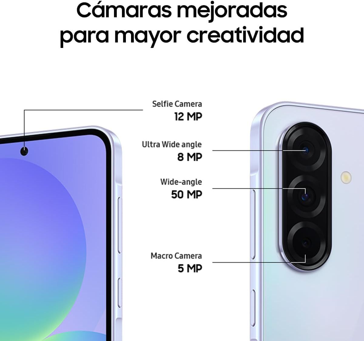 SAMSUNG Celular Galaxy A36 5G Violeta 128GB
