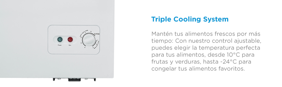 refrigerador; congelador; refris