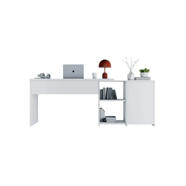 Escritorio Blanco Skal Living 2 Formas De Armado