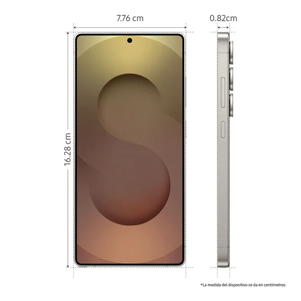 Smartphone Samsung Galaxy S25 Ultra 12GB RAM 512GB Oro Rosa Desbloqueado
