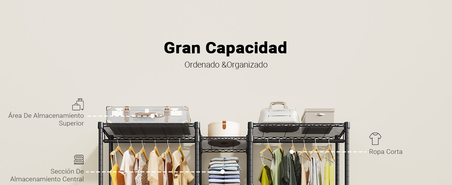 rack para ropa