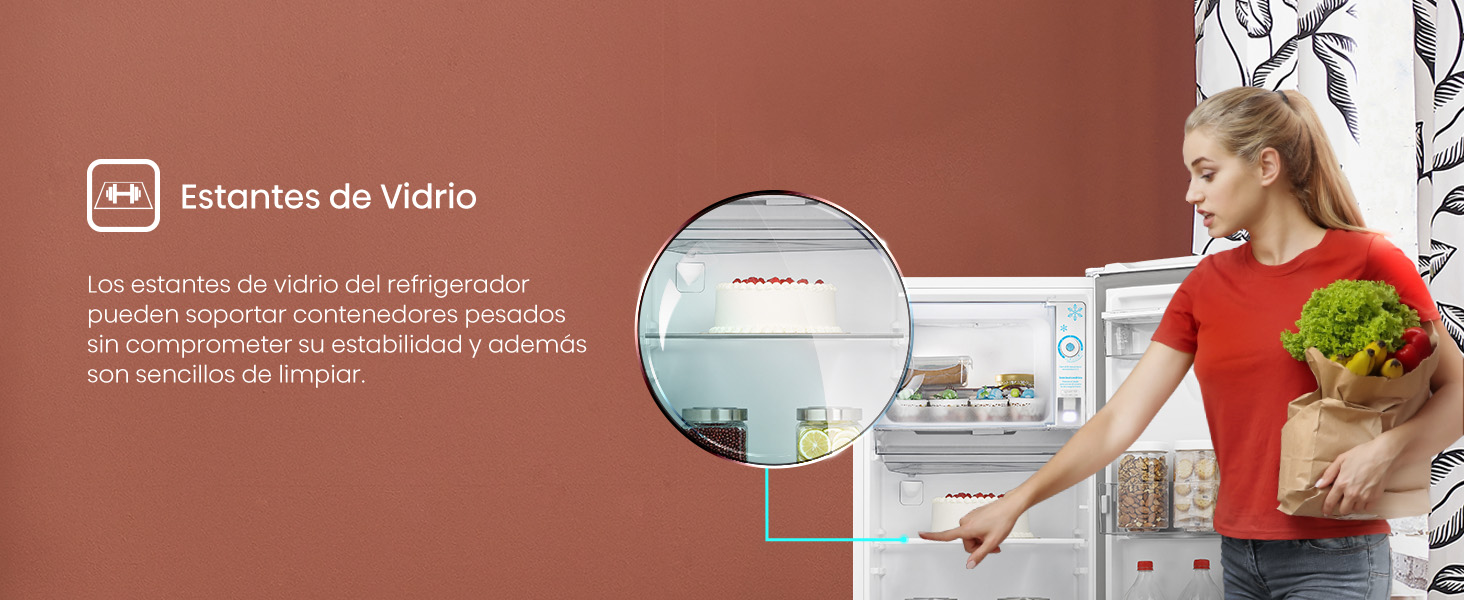 Estantes de Vidrio