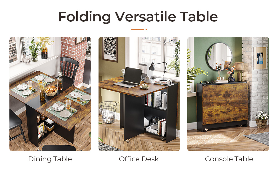 mesa de comedor plegable