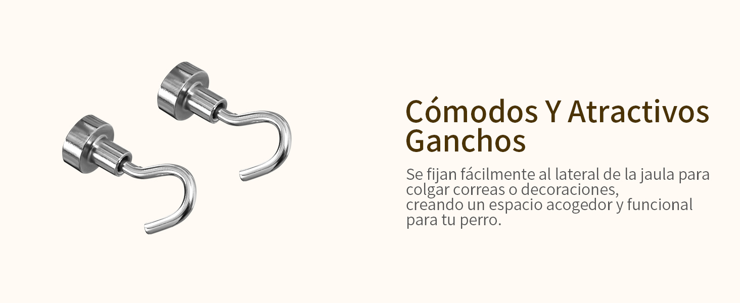 SIMPLE HOGAR 90CM Jaula para Perro,Plegable Jaula para Perro Mediano