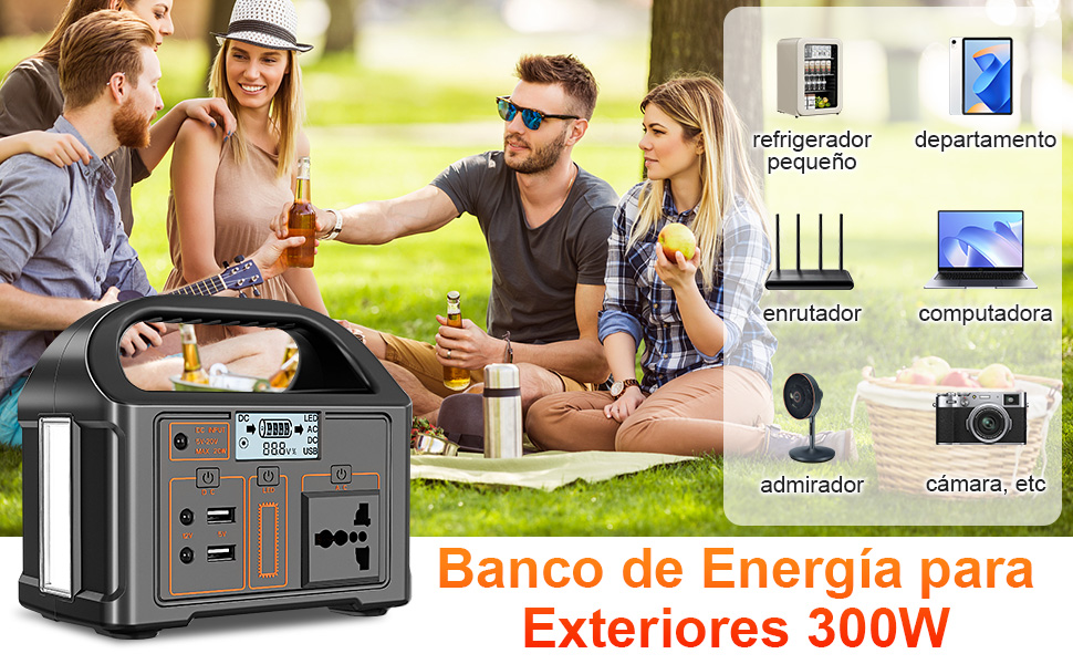 Banco de Energia apara Exteriores 300w