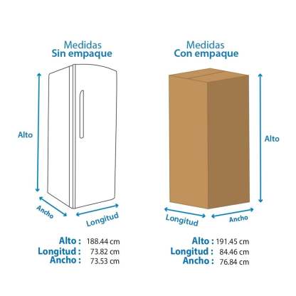 Refrigerador 19 Pies Mabe RMS510IAMRP0 Black Stainless Steel con Despachador