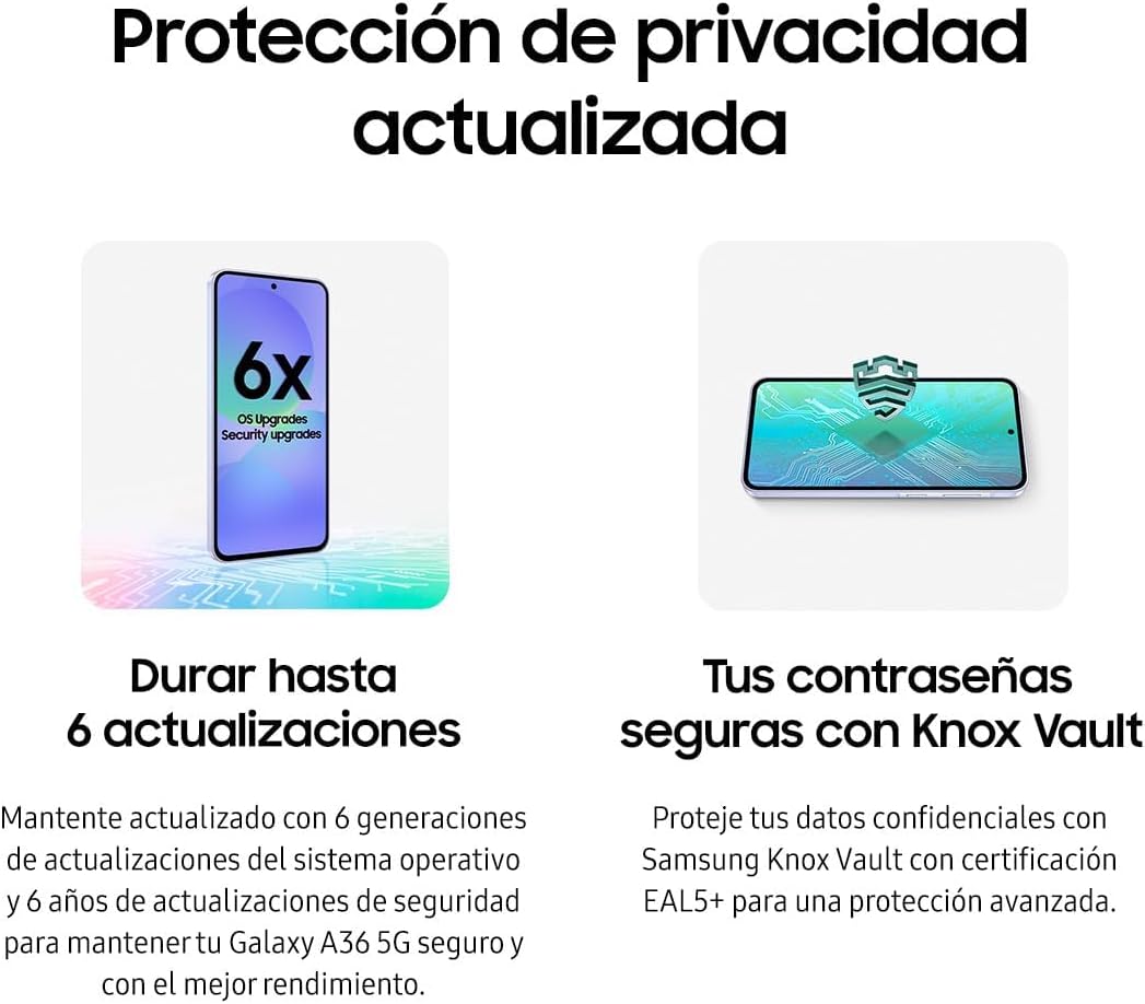 SAMSUNG Celular Galaxy A36 5G Violeta 128GB